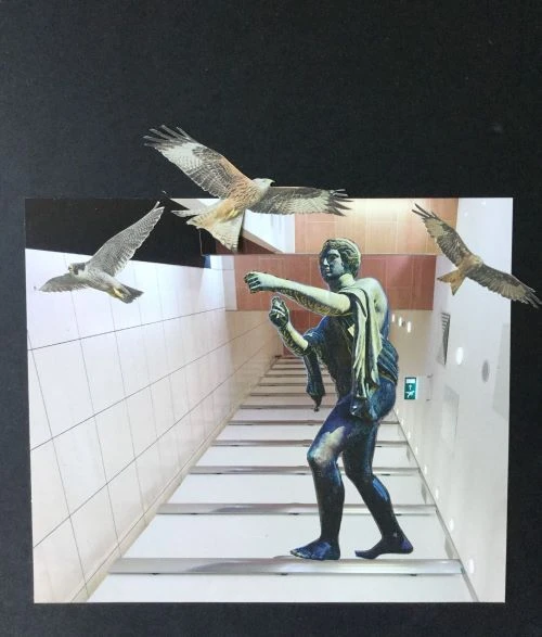 Assembling Paper Collages